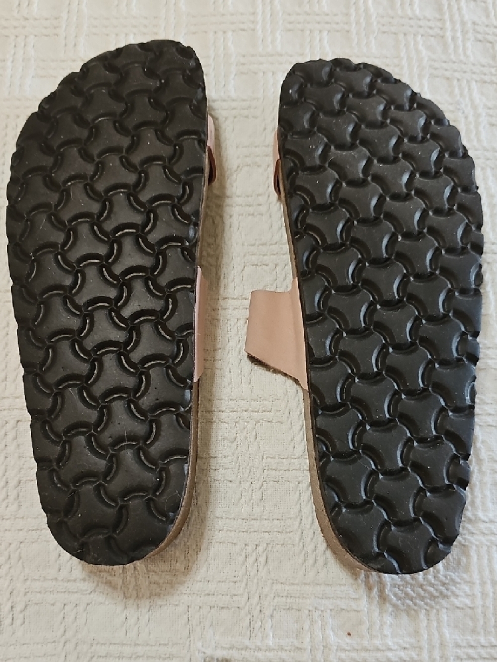 Biostep Women's Pale Pink Buckle Slide Sandals - Picture 3 of 7